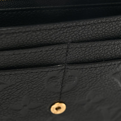 Louis Vuitton Empreinte Sarah Wallet NM Black 8 of 8