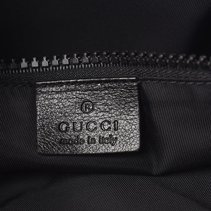 Gucci Nylon Web Interlocking G Messenger Bag Black 6 of 14