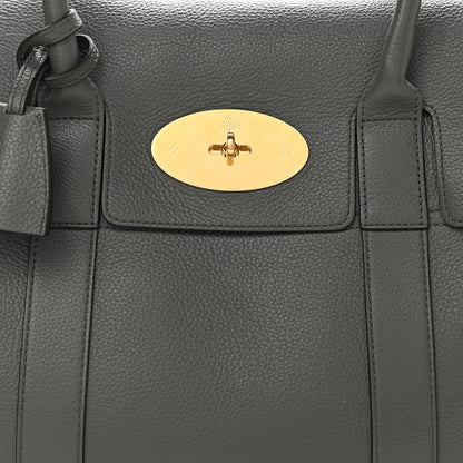 Mulberry Classic Grain Calfskin Bayswater Dark Grey 8 of 11