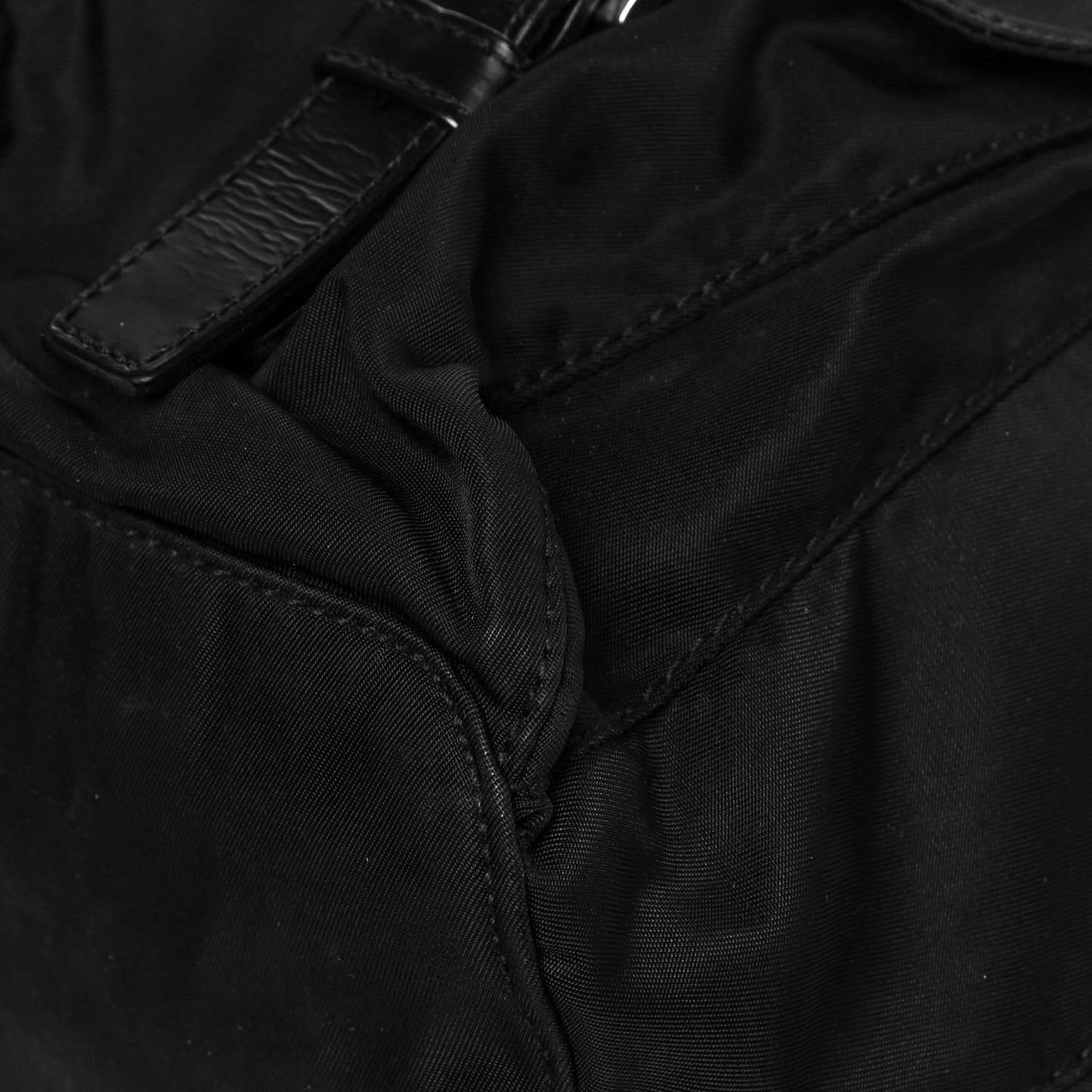 Tessuto Nylon Vela Small Backpack Black