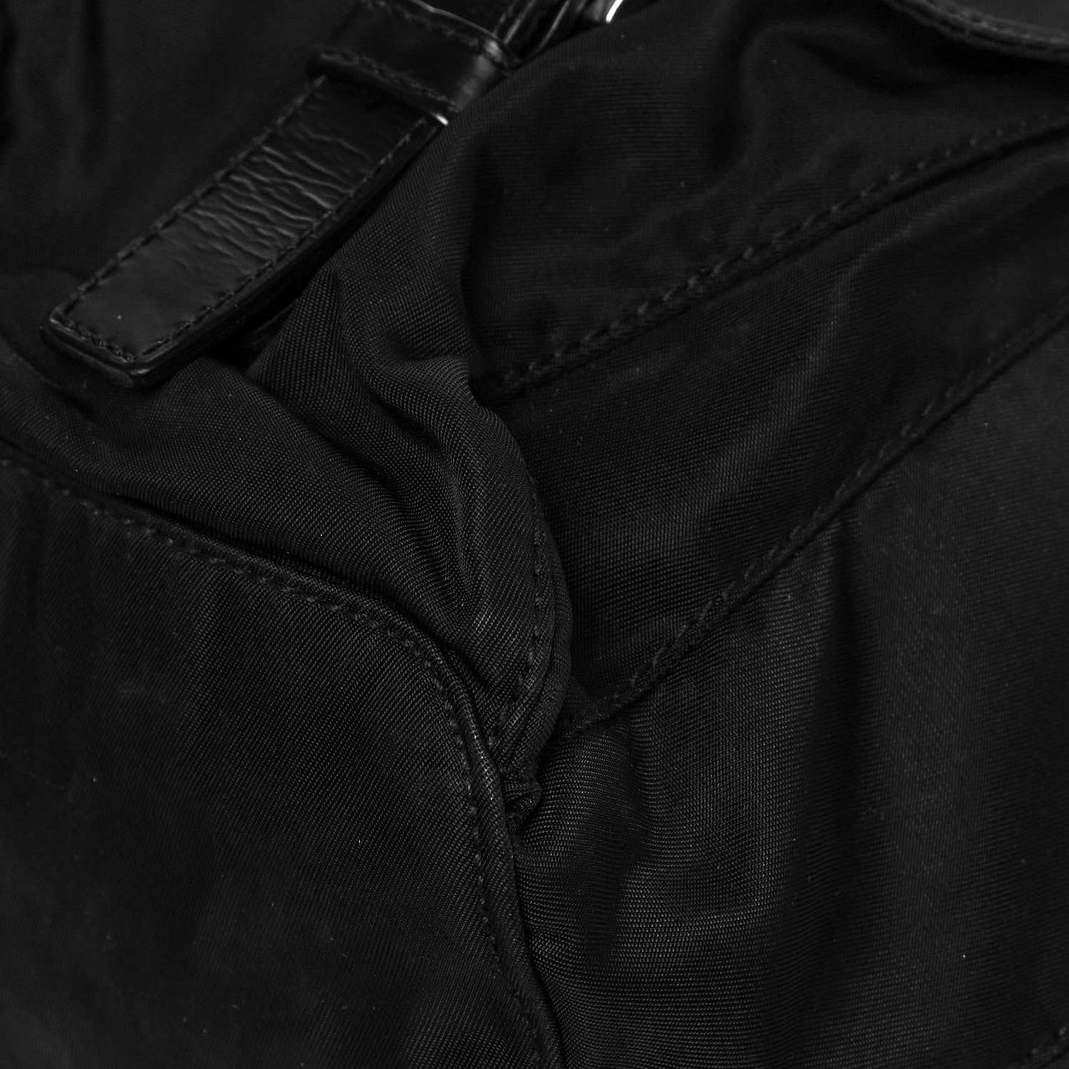 Prada Tessuto Nylon Vela Small Backpack Black 8 of 10