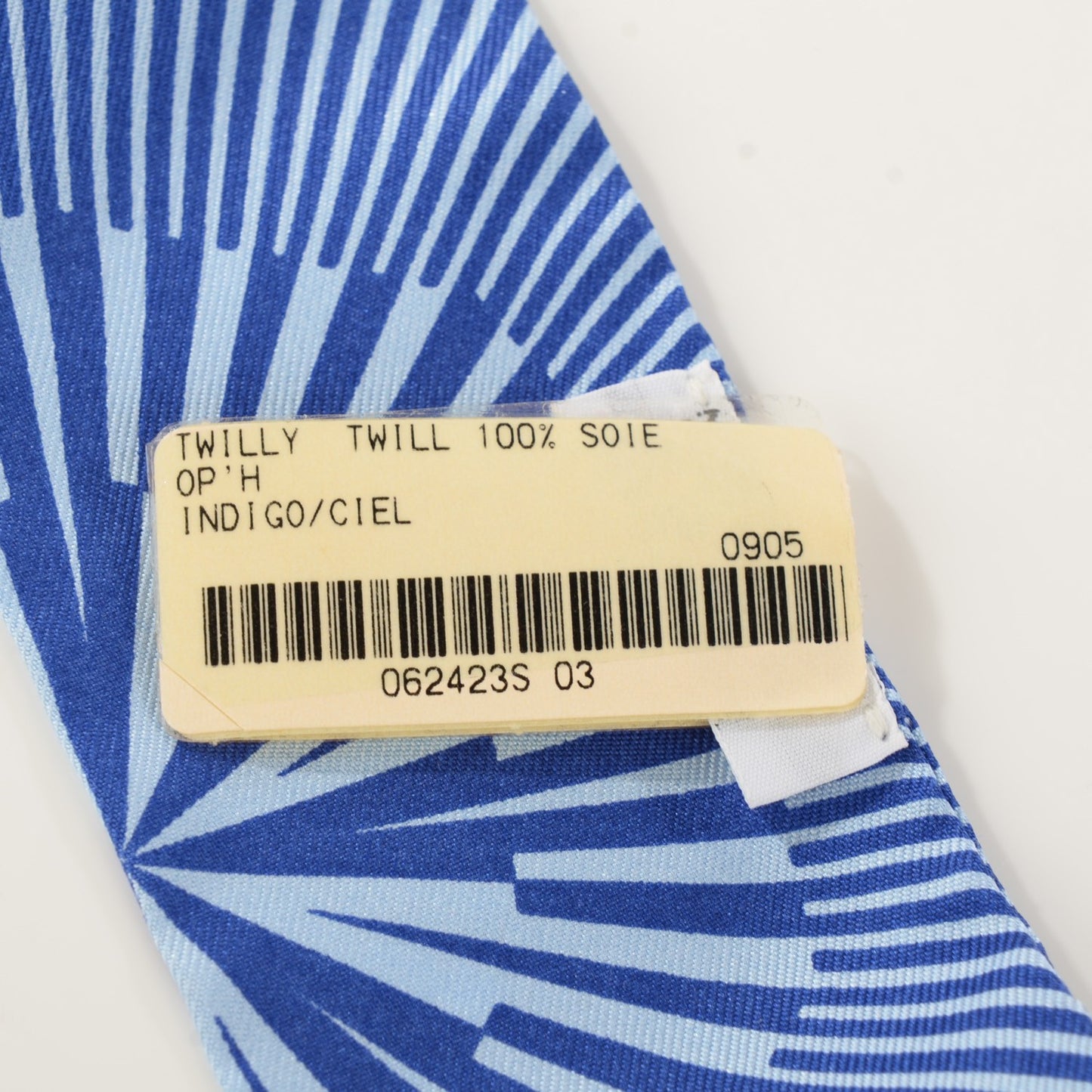 Silk Op'H Twilly Indigo Ciel