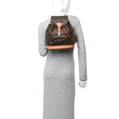 Louis Vuitton Monogram Montsouris MM Backpack 2 of 14