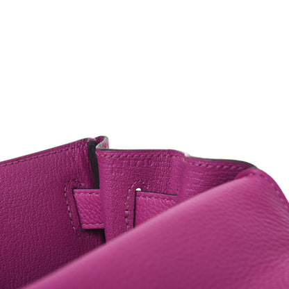 Hermes Togo Kelly Retourne 28 Rose Pourpre 27 of 42