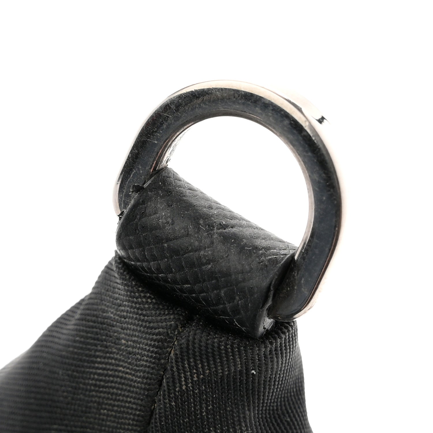 Prada Tessuto Nylon Saffiano Re-Edition 2006 Shoulder Bag Black 10 of 14