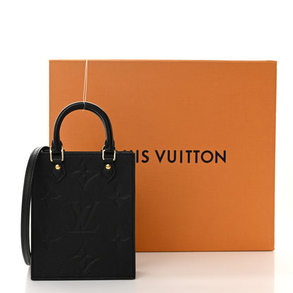 Louis Vuitton Empreinte Monogram Giant Petit Sac Plat Black 11 of 11