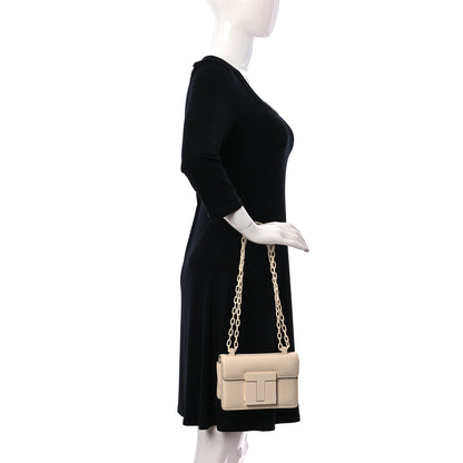 Tom Ford Calfskin Small T Clasp Chain Bag Vanilla 2 of 12