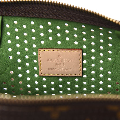 Louis Vuitton Monogram Perforated Speedy 30 Green 8 of 9