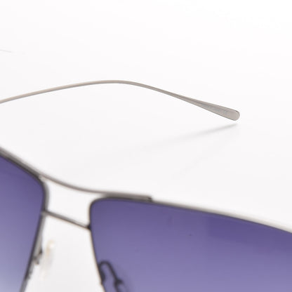 Oliver Peoples Welles Aviator Sunglasses Blue 6 of 7