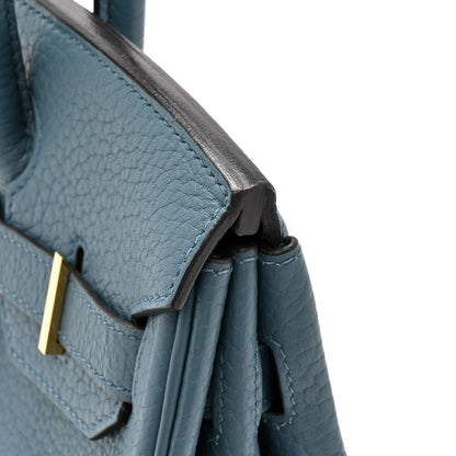 Hermes Togo BIRKIN 30 Cobalt 12 of 12