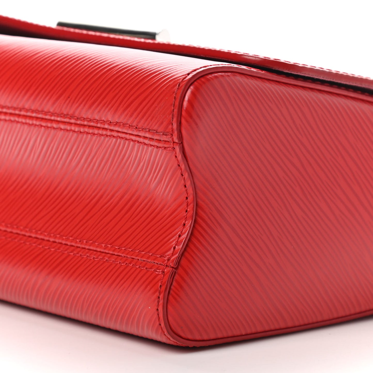 Epi Twist Shoulder Bag MM Coquelicot