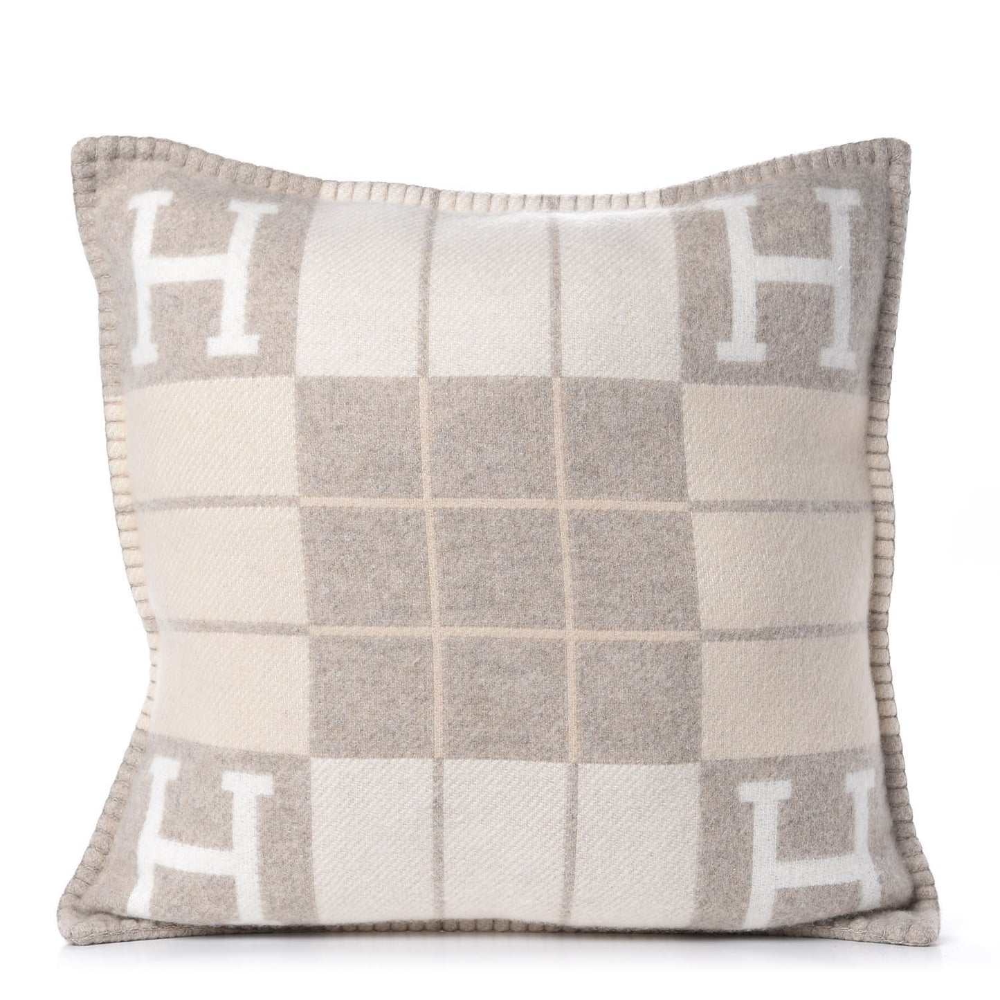 Wool Cashmere Avalon III Pillow PM Coco Camomille