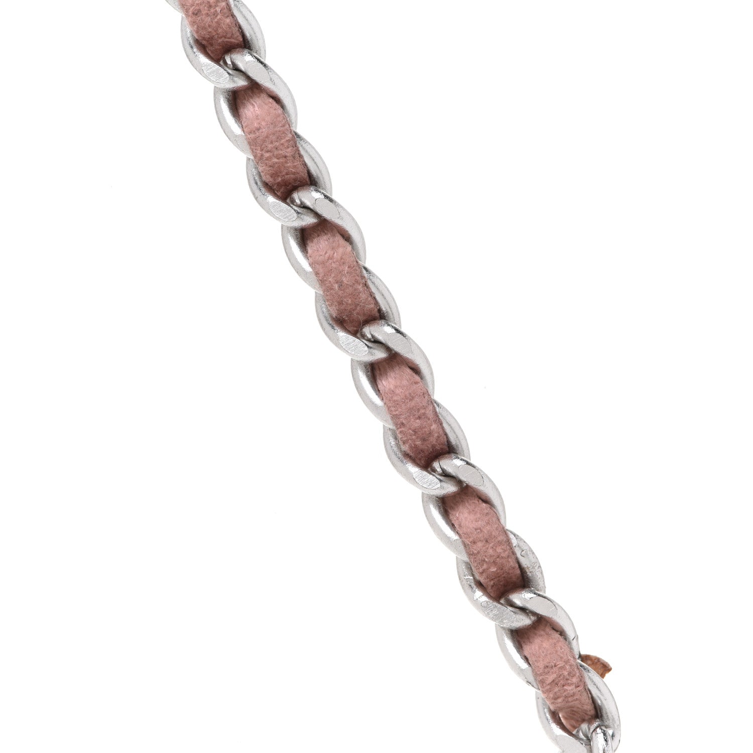 Chanel Lambskin Gripoix Poured Glass Crystal CC Charm Chain Belt Silver 6 of 7