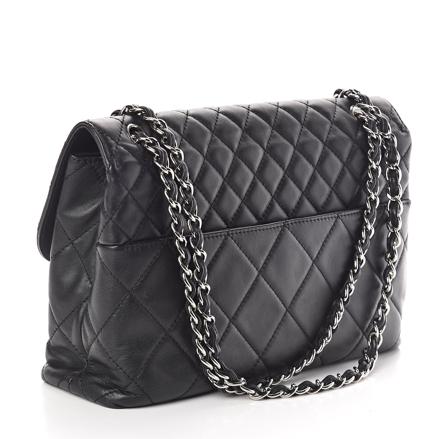Chanel Calfskin Quilted In The Business Flap Bag Black 4 of 13