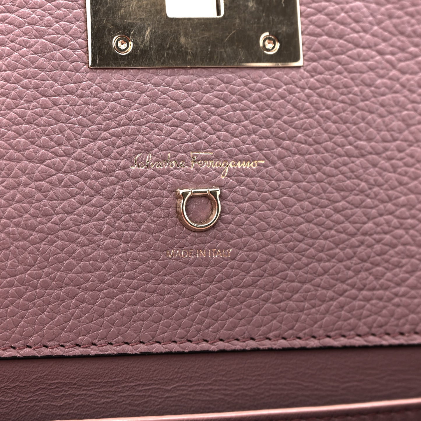 Calfskin Large Studio Bag Caraway Seed