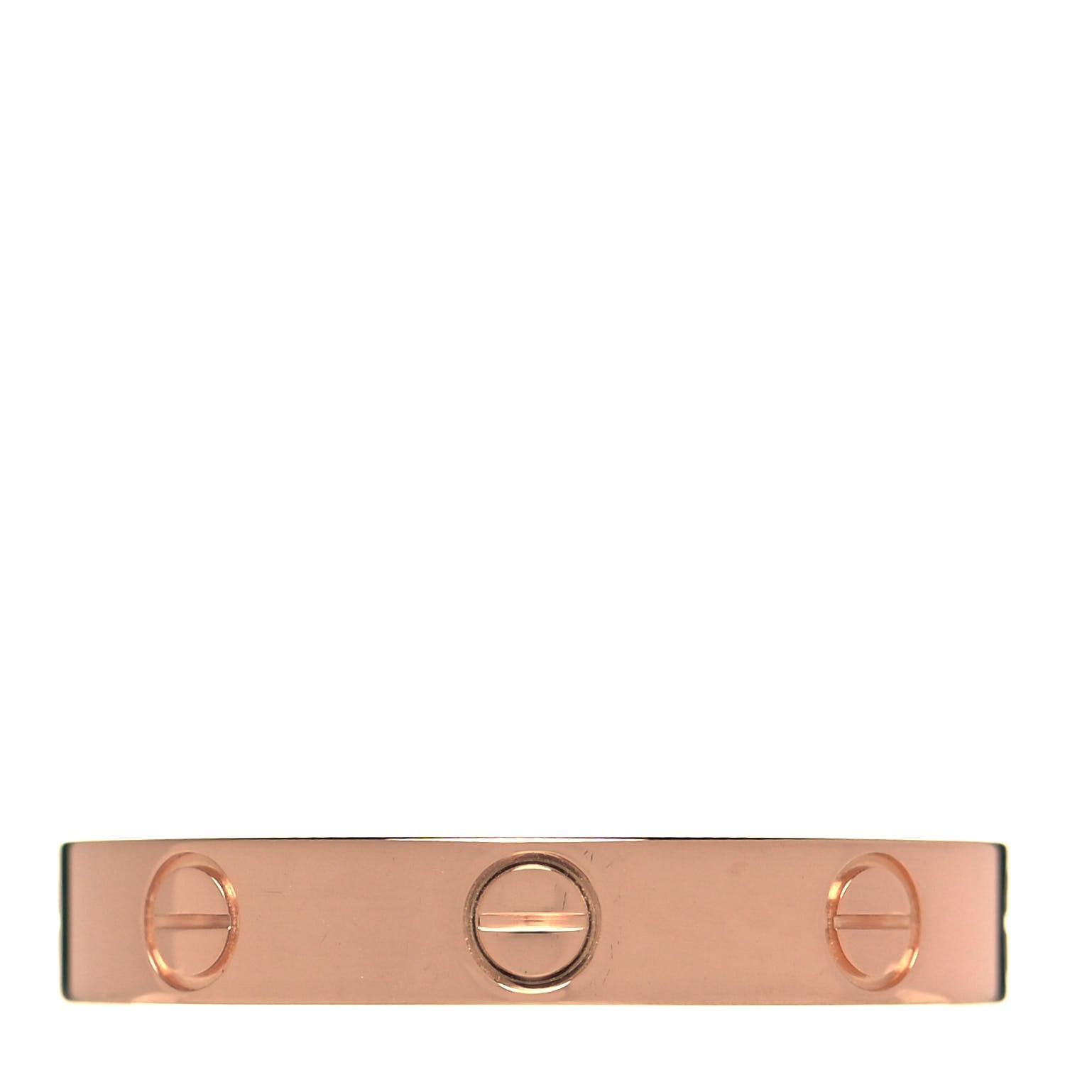Cartier 18K Pink Gold 3.5mm LOVE Wedding Band Ring 57 8 1 of 4