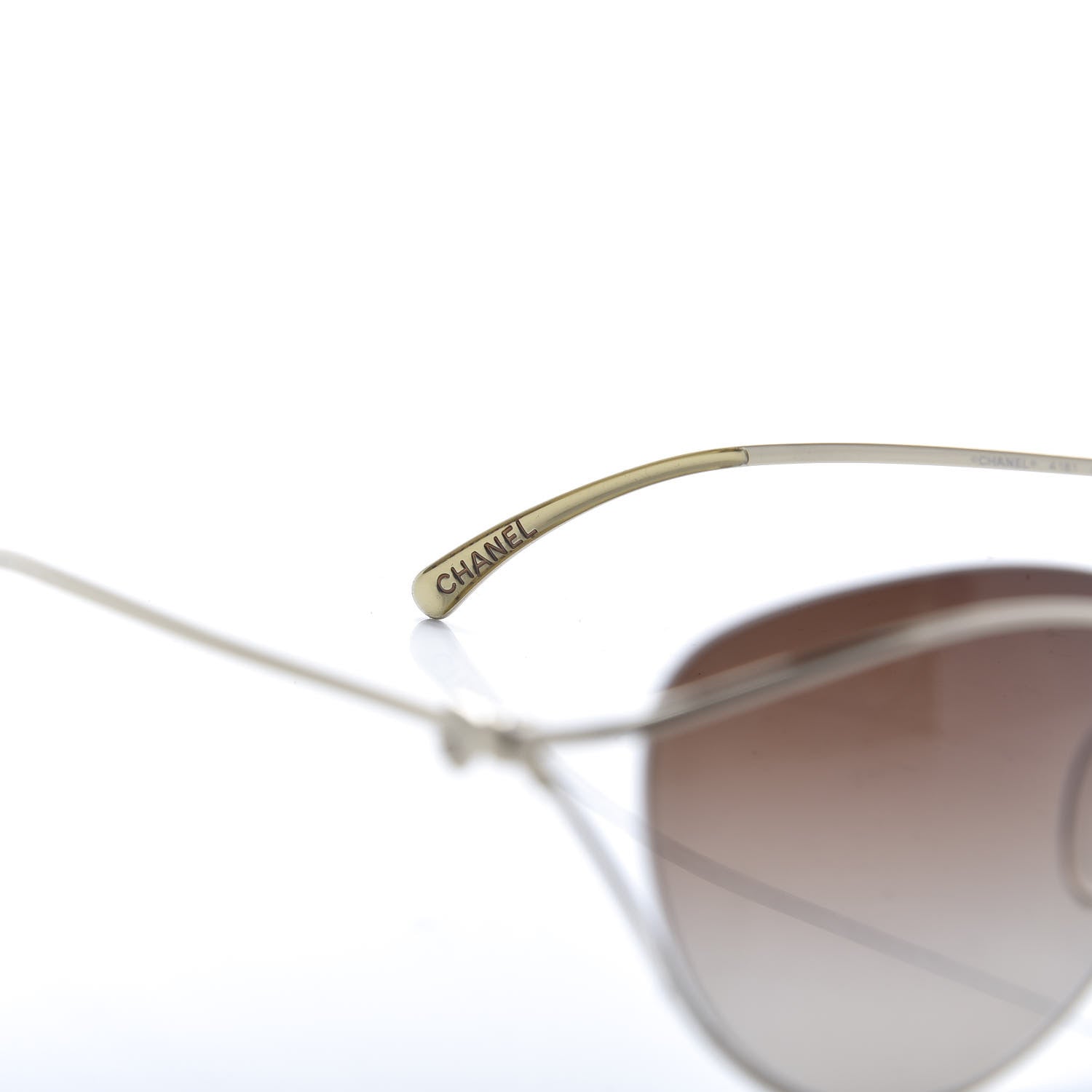 Chanel Cat Eye Sunglasses 4181 Gold 8 of 10