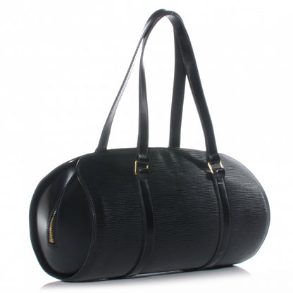 Louis Vuitton Epi Soufflot Black 3 of 8