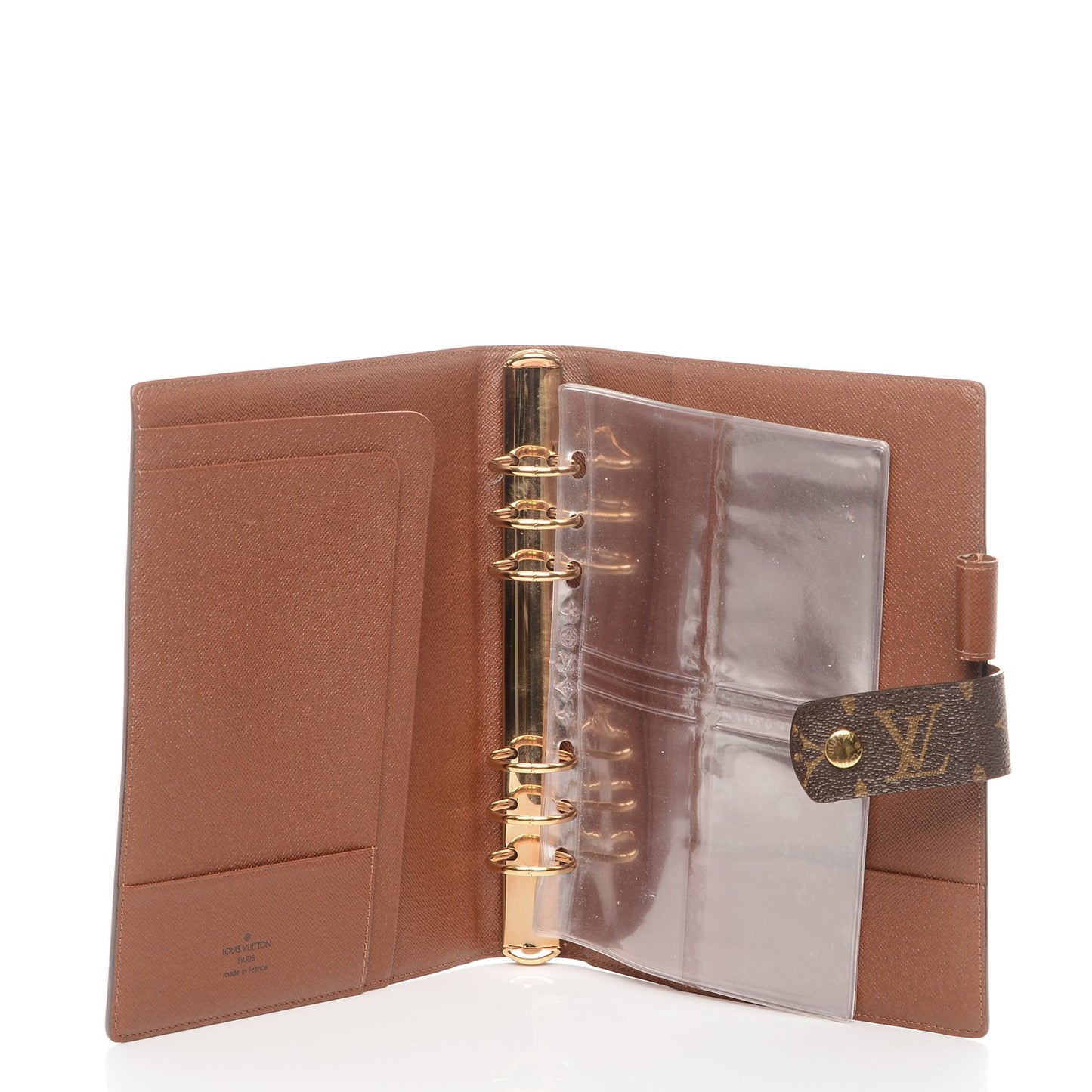 Monogram Large Ring Agenda Cover