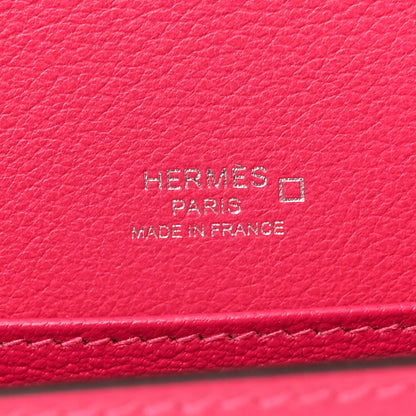 Hermes Evercolor Matte Alligator Mini Touch Sac Roulis Rose Mexico 6 of 11