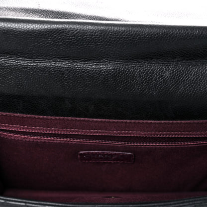 Chanel Caviar Quilted Large Retro Class Flap Black 14 of 26