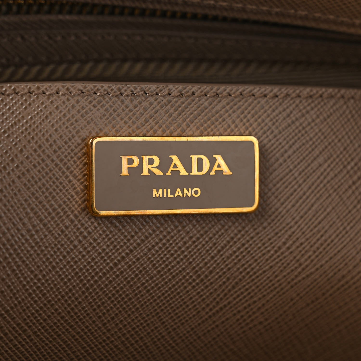 Prada Saffiano Lux Colorblock Medium Galleria Double Zip Tote Pomice Talco 6 of 10