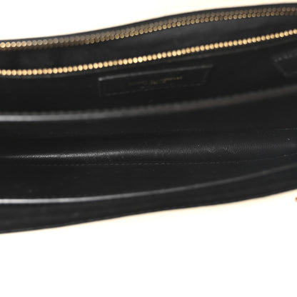 Saint Laurent Grain De Poudre Monogram Cassandra Clasp Bag Crema Soft 5 of 10