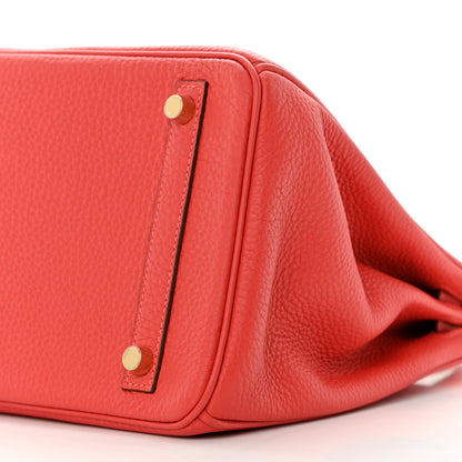 Hermes Togo Birkin 30 Rouge Pivoine 10 of 12