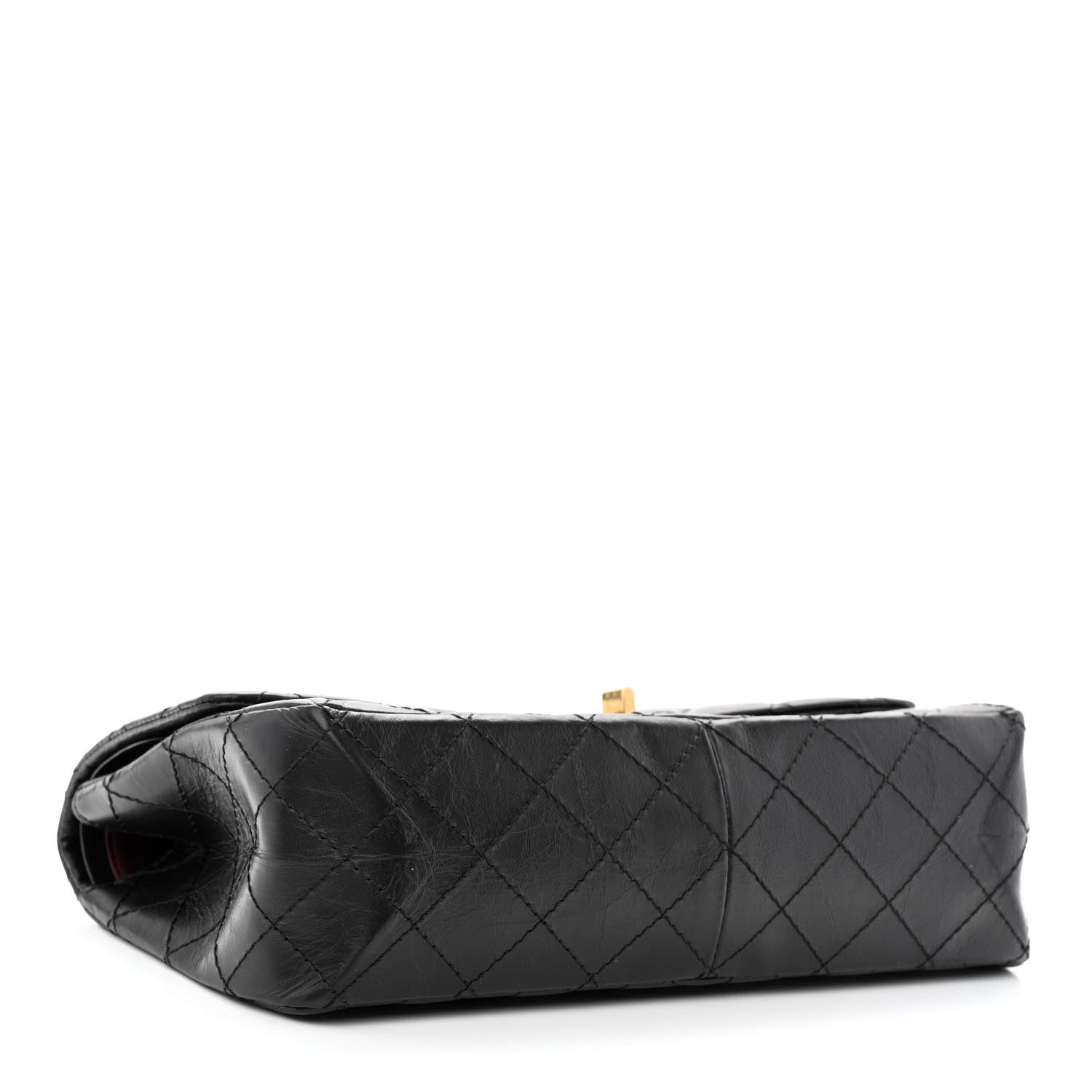 Chanel Aged Calfskin Quilted 2.55 Reissue 226 Flap Black 4 of 11