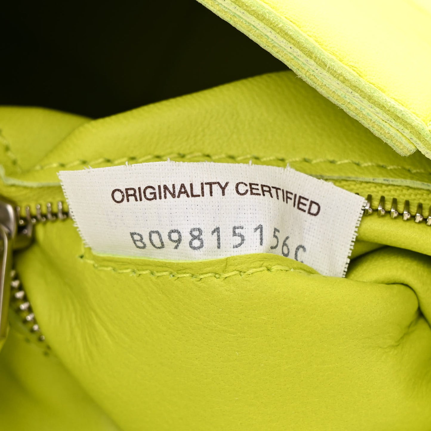 Lambskin Maxi Intrecciato Cassette Crossbody Bag Acid Kiwi