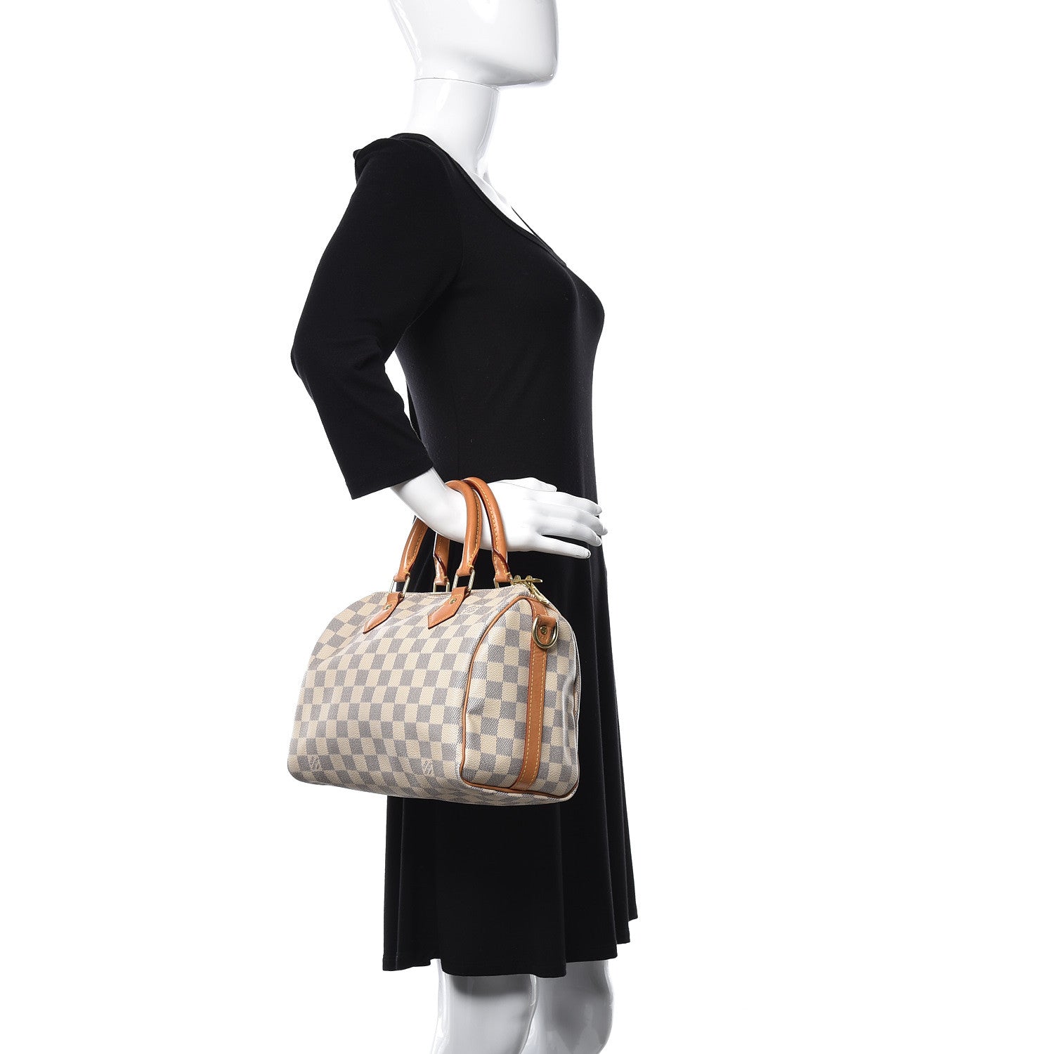 Louis Vuitton Damier Azur Speedy Bandouliere 25 5 of 21