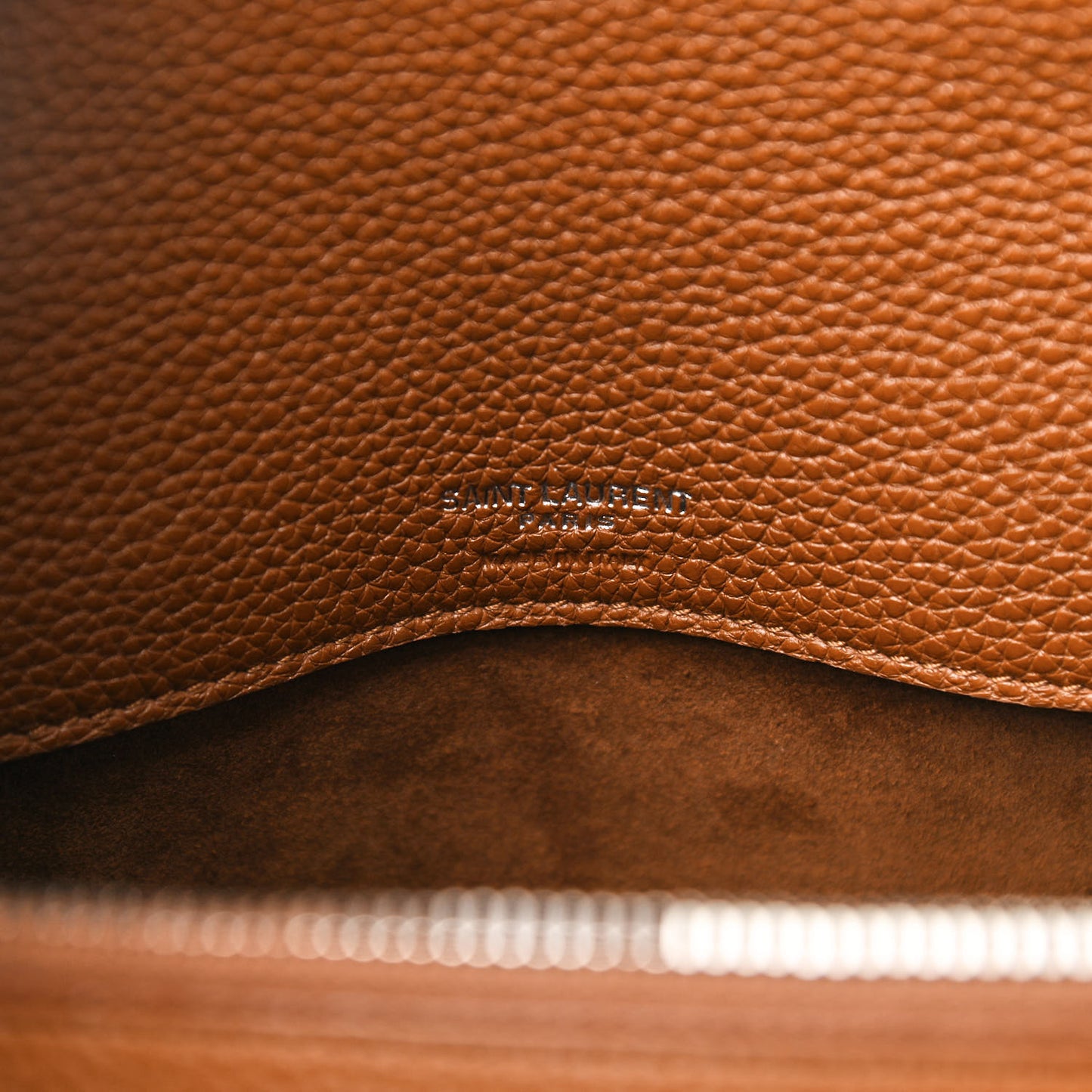 Grained Calfskin Small Supple Sac De Jour Moka