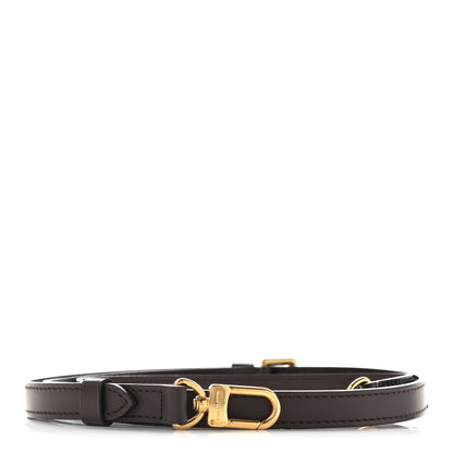 Louis Vuitton Calfskin 16mm Adjustable Shoulder Strap Brown 1 of 6