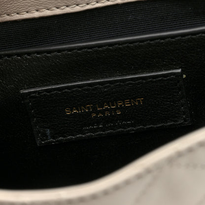 Saint Laurent Lambskin Quilted Monogram Mini Nolita Crema Soft 6 of 10