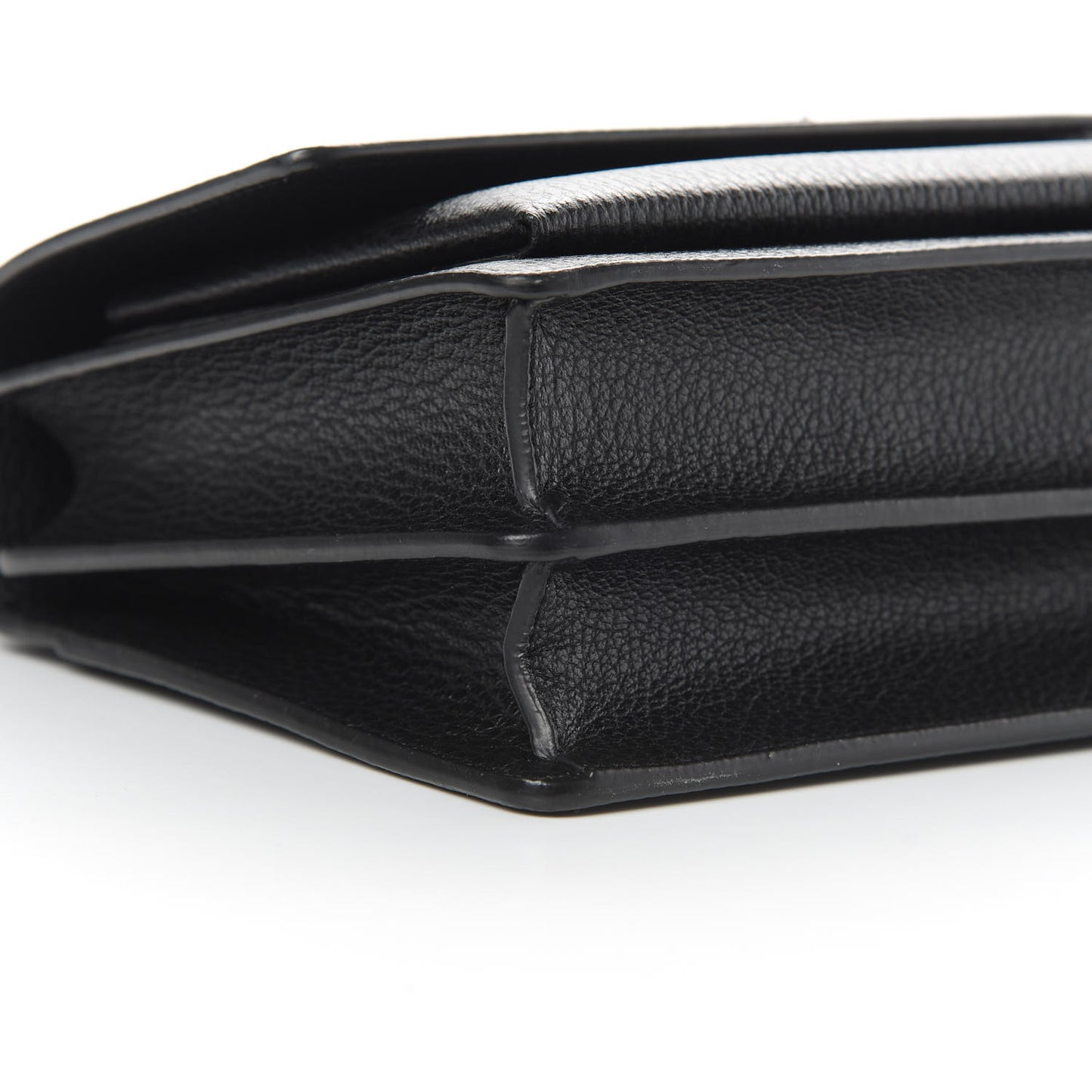 Grained Calfskin Medium Monogram Sunset Black Ecru