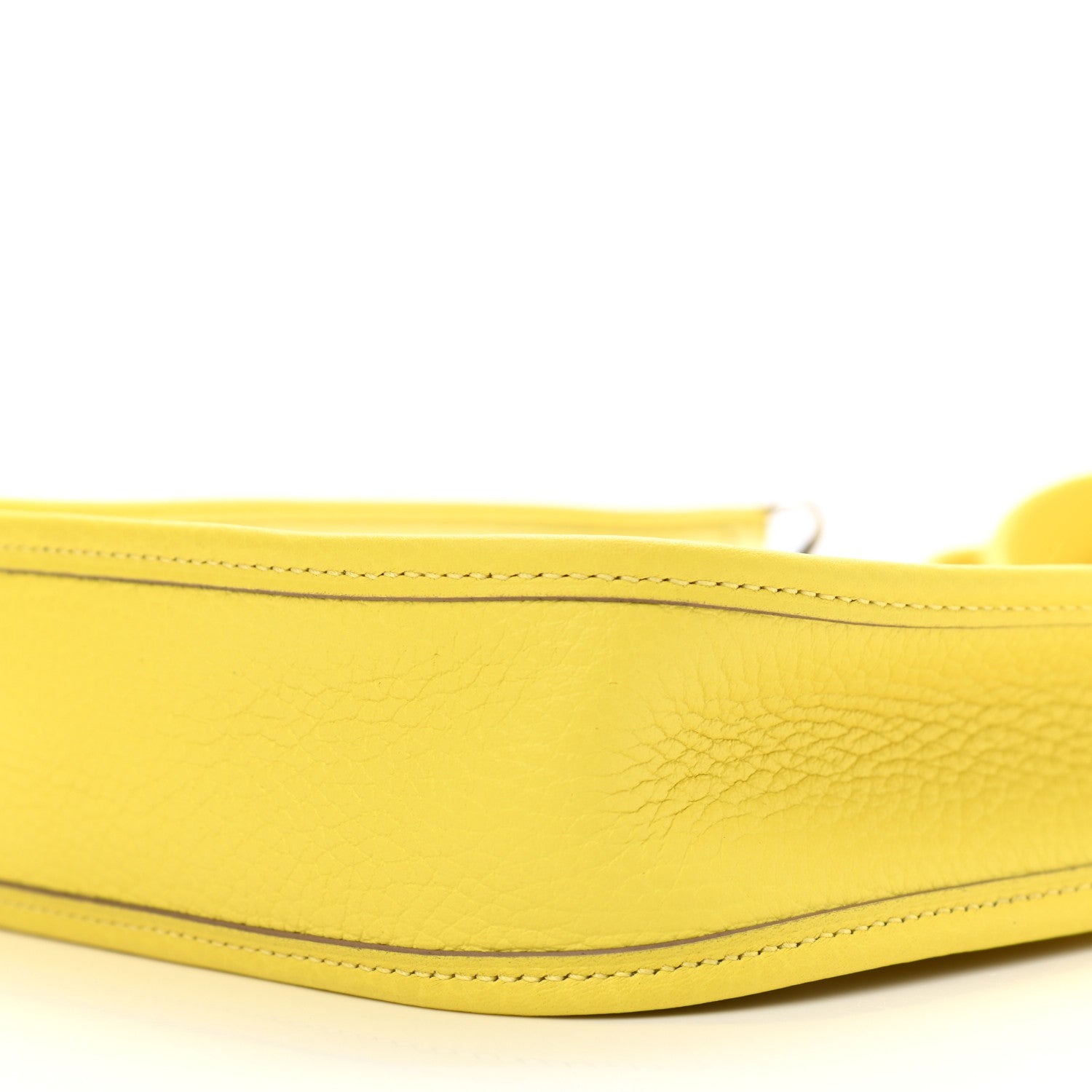 Hermes Taurillon Clemence Evelyne TPM Lime 11 of 13