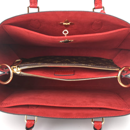 Louis Vuitton Monogram Flower Tote Coquelicot 6 of 11