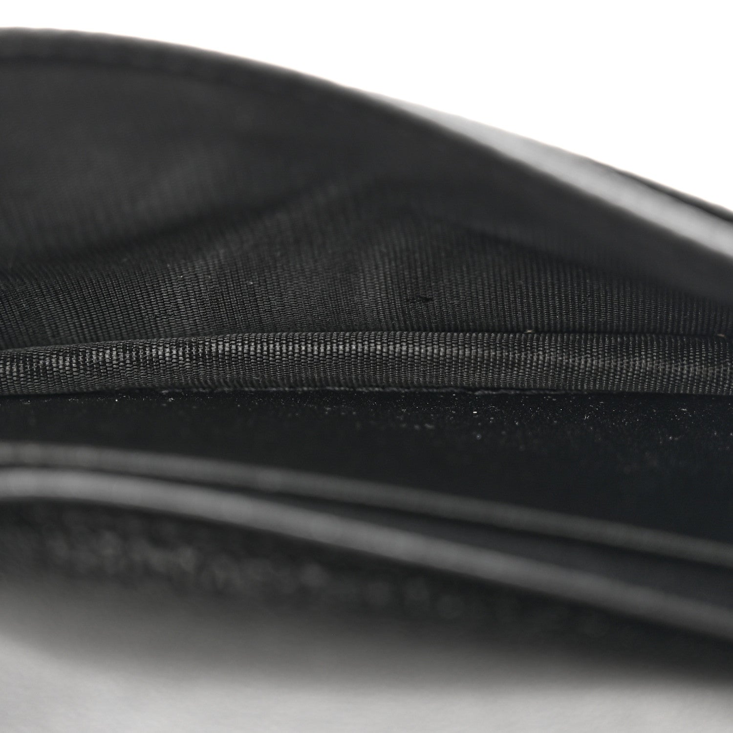 Christian Dior Grained Calfskin Saddle Card Holder Black 5 of 7