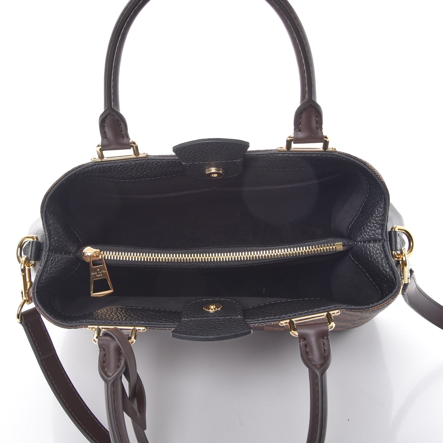 Damier Ebene Cuir Taurillon Brittany Black