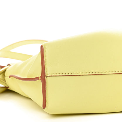 Loewe Calfskin Mini Flamenco Knot Bag Yellow 7 of 8