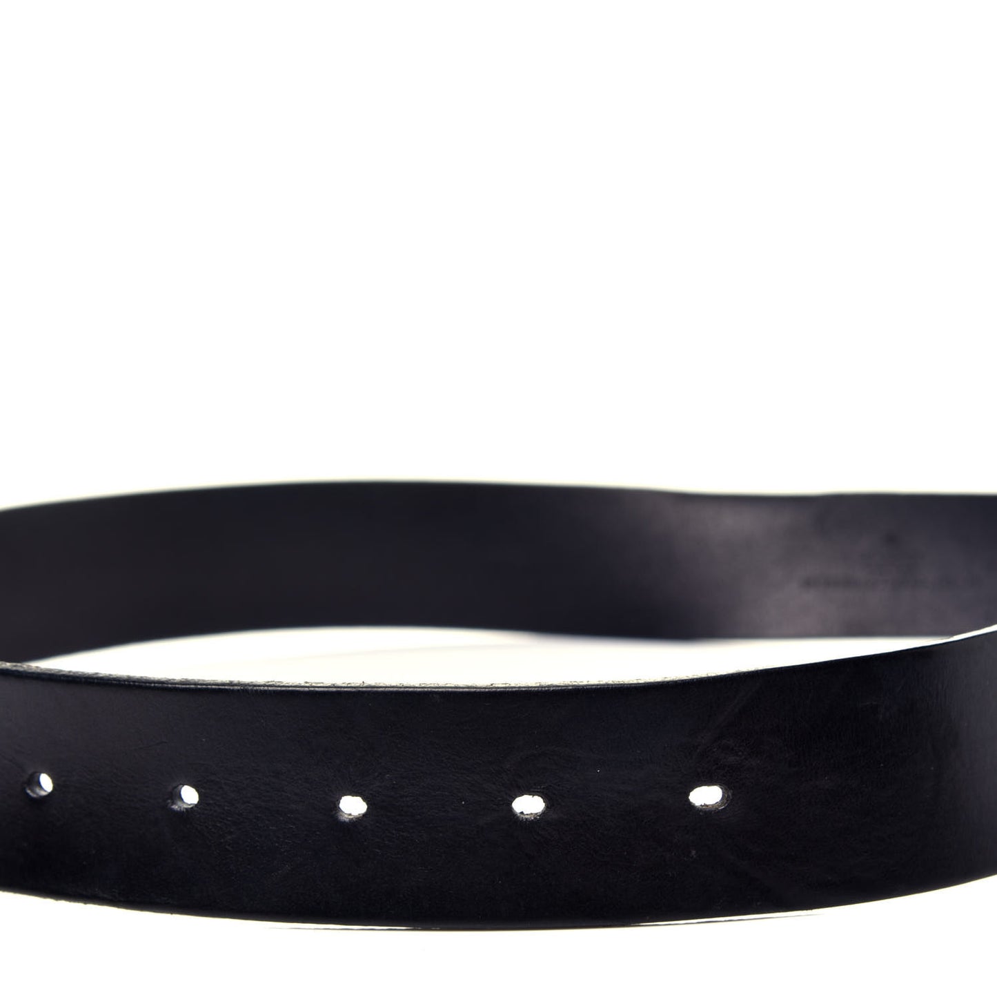 Calfskin Square G Belt 100 40 Black