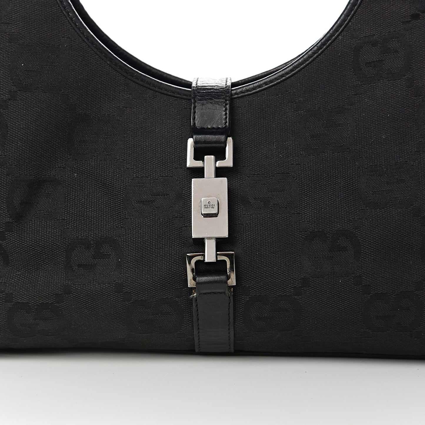Monogram Small Bardot Black