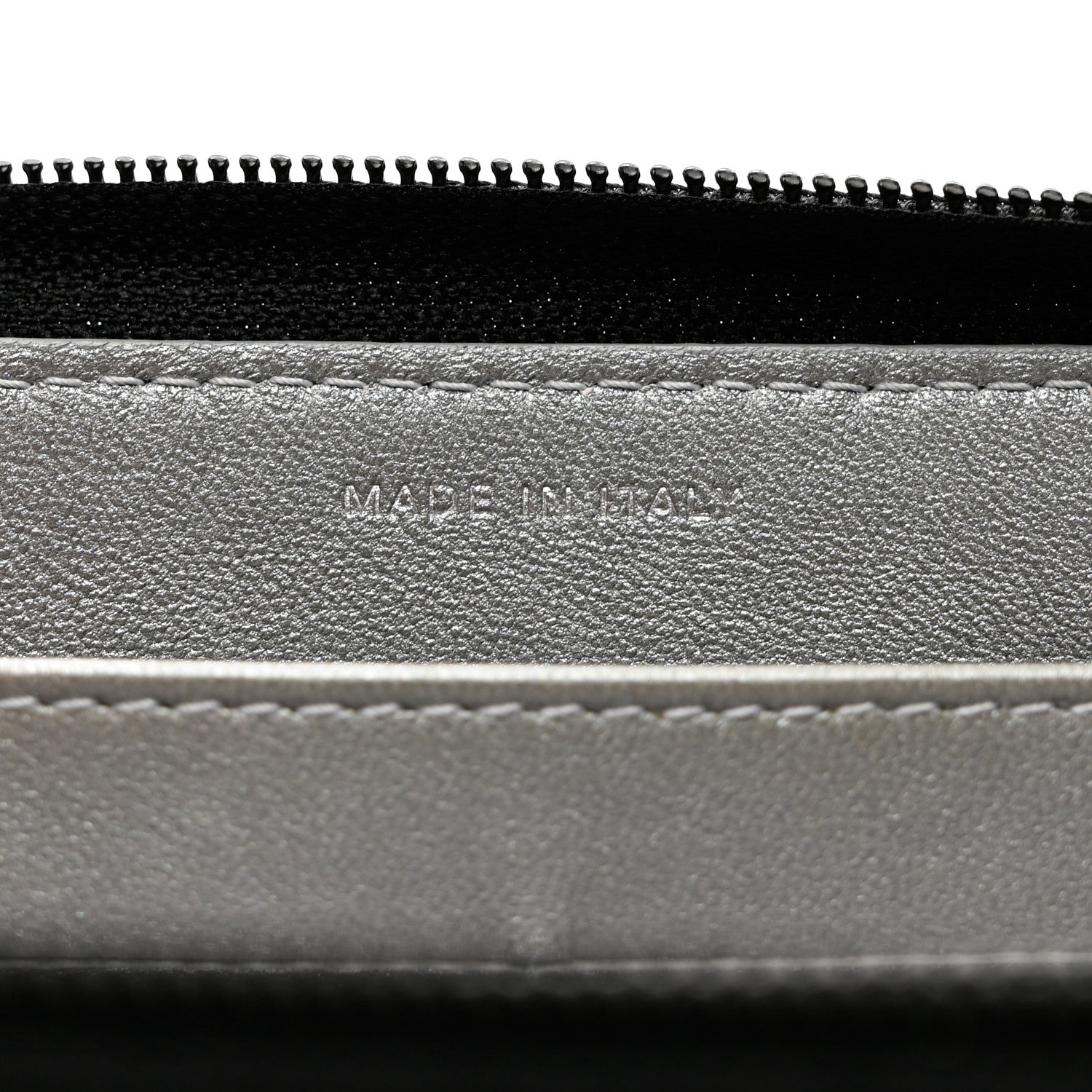 Chanel Lambskin Camellia Embossed Zip Around Gusset Wallet Black 8 of 9