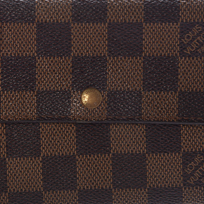 Louis Vuitton Damier Ebene Sarah Wallet 7 of 11