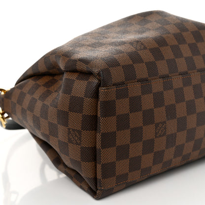 Louis Vuitton Damier Ebene Odeon Tote MM Black 8 of 10