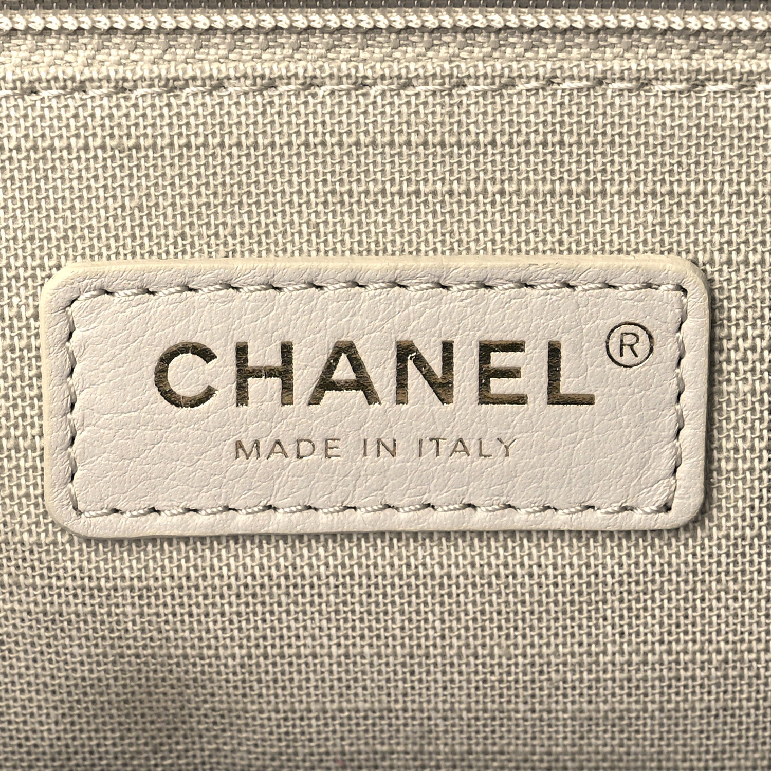 Chanel Denim Small Deauville Tote Dark Blue White 7 of 10