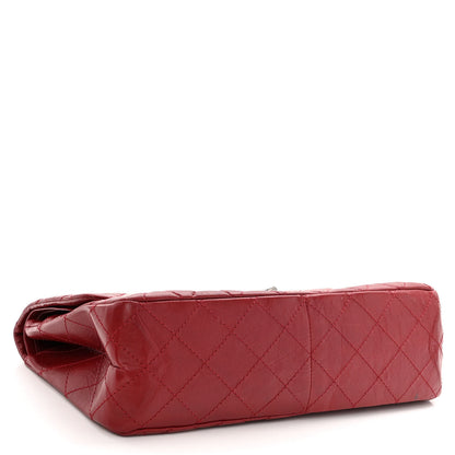 Chanel Aged Calfskin Quilted 2.55 Reissue 227 Flap Red 4 of 10