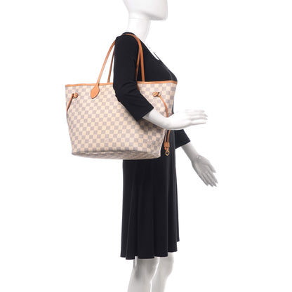 Louis Vuitton Damier Azur Neo Neverfull MM 2 of 23