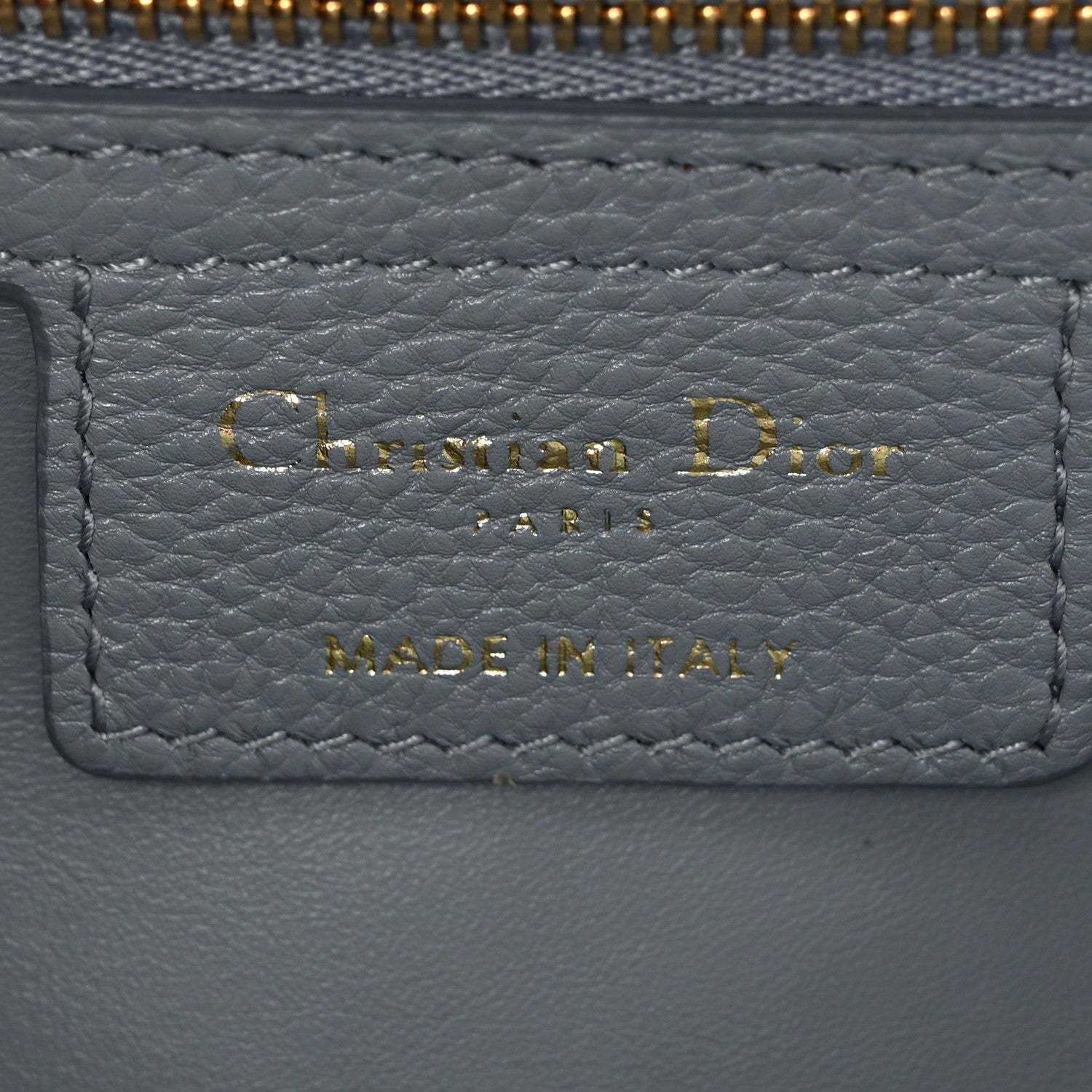 Christian Dior Calfskin Cannage Medium Caro Bag Ethereal Grey 6 of 10