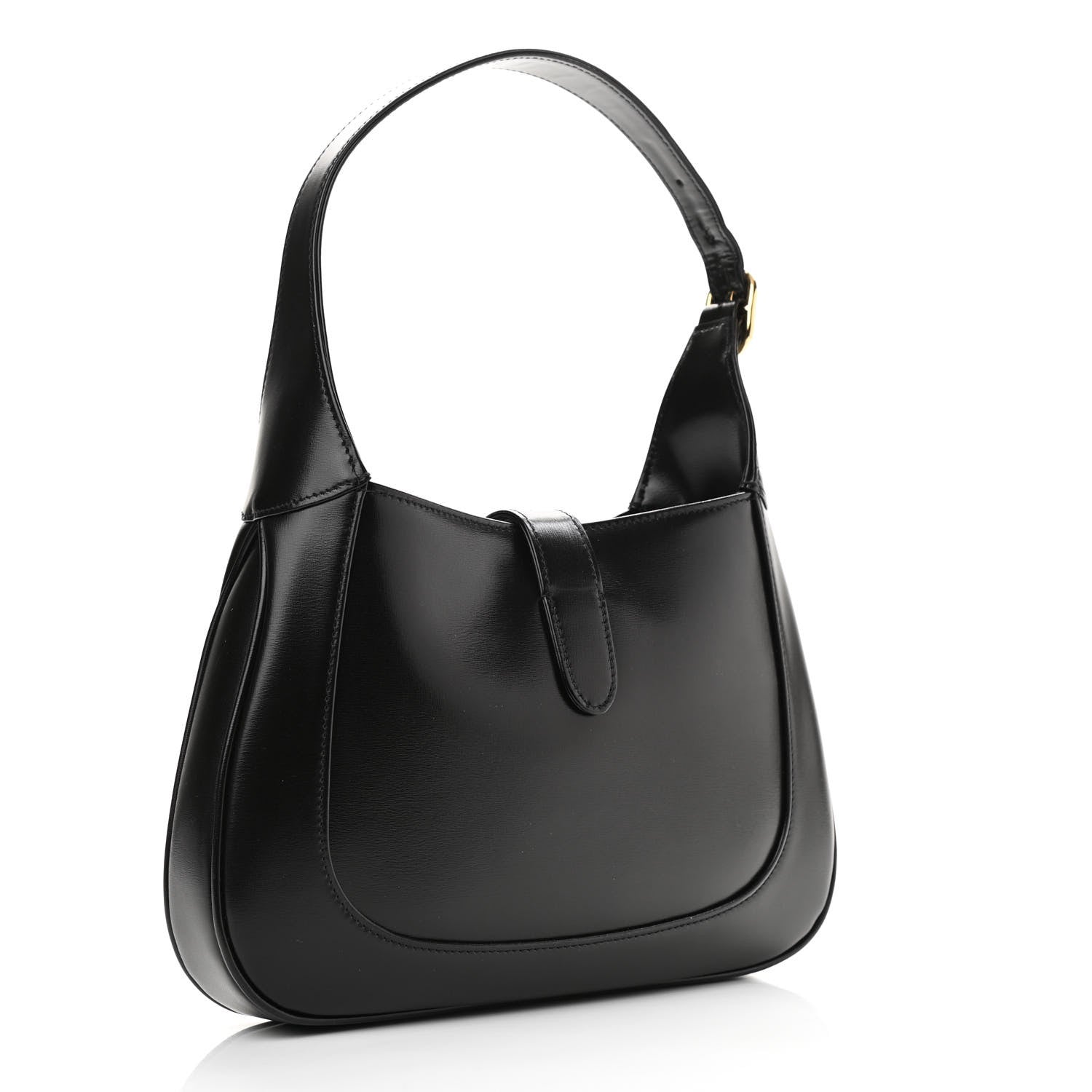 Gucci Boarded Dyana Lux Calfskin Small Jackie 1961 Hobo Black 3 of 10